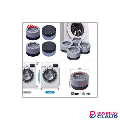 4 Pcs Universal Shock And Noise Cancelling Anti-Vibration Pads