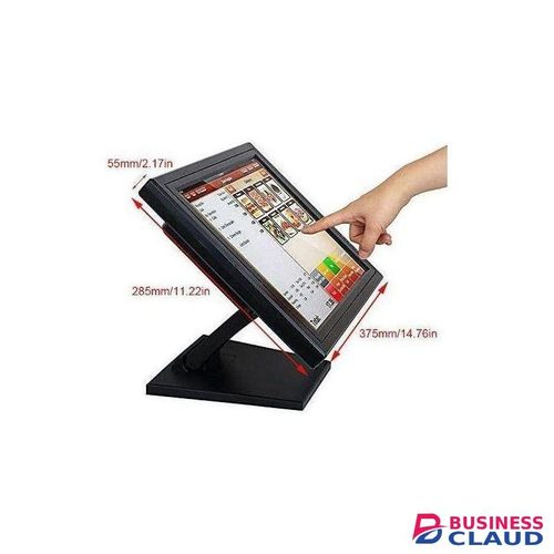 POS Cash Monitor Monitors for POS System Touchscreen Display with High Resolution and Colour for Retail and Point-of-Sale