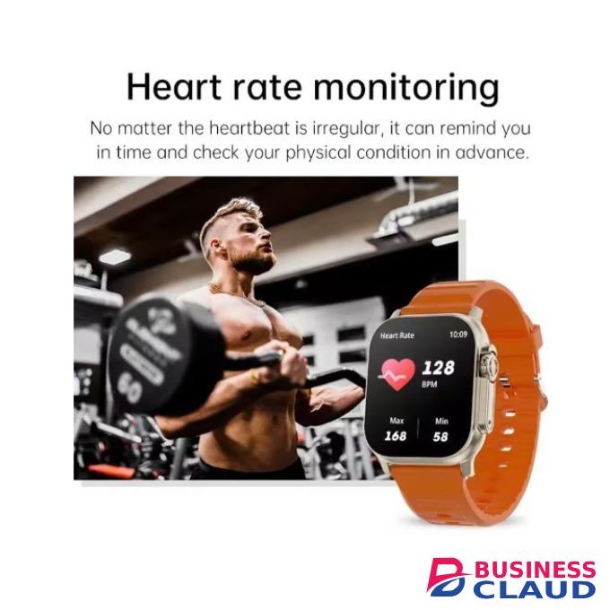 Watch Smartwatch T800 Ultra Series 1.9inch Display For Men Women (Answer/Make Call), IP4 Waterproof, 123 Sports Modes, 8 Unique UI Interactions, SpO2, 24/7 Heart Rate Tracking, Sleep Monitor, Pedometer, Activity Tracker For Android IOS