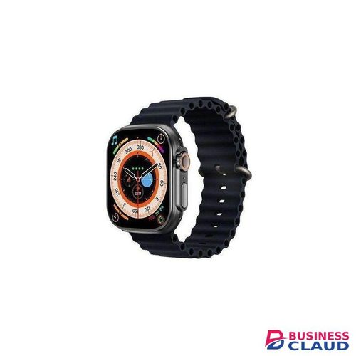 Ultra 2 Smartwatch for Men Women 23'' Full Touch Screen Smart Watch Health Monitor BT Calls Series 9 - BLACK