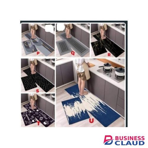 2 Pcs Kitchen Anti-Slip Floor Mats Anti Fatigue Mats