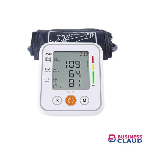 Fully Automatic Digital Blood Pressure Monitor with Large Display and Easy One-Touch Operation