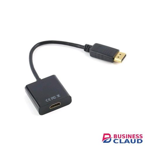 Display Port To HDMI Adapter Convenient cable directly connects a DisplayPort (DP, DP++, DisplayPort++) equipped computer to an HDTV, monitor, or projector with HDMI input