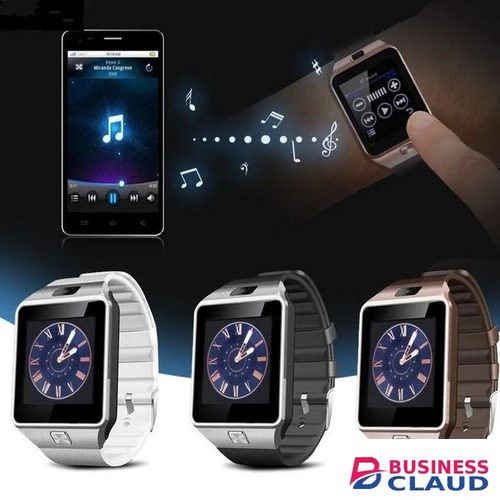 Smart2030 W007 Smartwatch with Touch Display, SIM Slot, Camera & Sleep Monitor – Gold