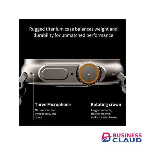 HiWatch Pro T800 Ultra 2 Smart Watch 1.99 HD Display, Bluetooth Calling, Health Monitor, Wireless Charging, For Android & iOS