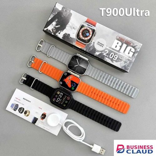 Valentines Offer T900 Ultra Smartwatch Series with Large HD Display, ce Assistant, SpO2 & Sleep Monitor, Step Counter, Notifications & Multiple Watch Faces for Daily Use