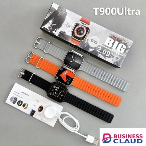 Smart Watch Valentines Offer T900 Ultra for Men & Women with Ultra Big Display, Fitness & Health Features, Call Function, Step Counter, Blood Pressure Monitor & Modern Design