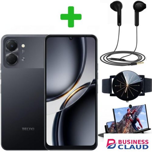 Tecno Pop 20 64GB ROM+UPTO 4GB RAM 120Hz 6.75" Display IP64 Dust & Water Resistance 13MP Camera UNISOC T7250 Processor 5000mA+(12 MONTHS WARRANTY)+Screen magnifier+Web watch+Earphones