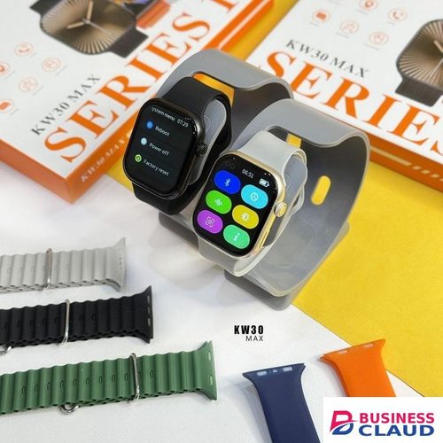 Smart Watch KW30 Max Series 10 Smartwatch – Bluetooth Call, 1.99" Display, Fitness Tracker, Heart Rate Monitor, 7 Interchangeable Straps – Android & iPhone Compatible