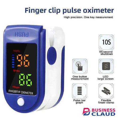 Oximeter Finger Tip Blood Oxygen Sensor Fingertip Oximeter Digital Oxygen Saturation Monitor LCD Display