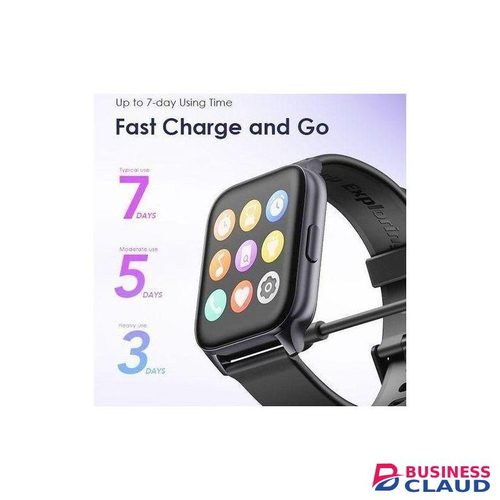 Oraimo Watch 4 Plus Smartwatch with 2.01" HD Screen & IP68 Water Resistance Fitness Tracker