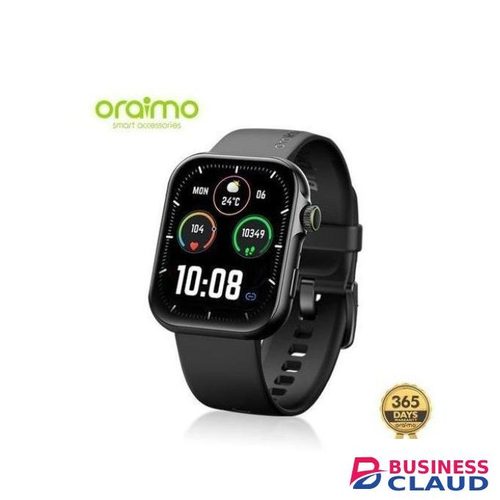 Oraimo ES 2 Smart Watch – 1.95″ AMOLED Display, IP68 Waterproof, Fitness & Health Tracker