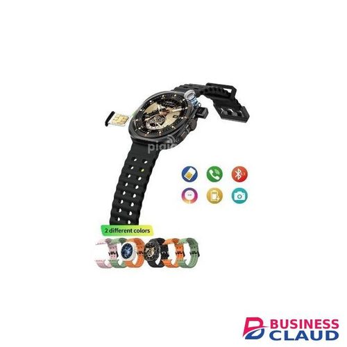 Modio SM05 Smartwatch, 1.69" ich display, IP67 waterproof, 4G Sim support, HD Calling - Black
