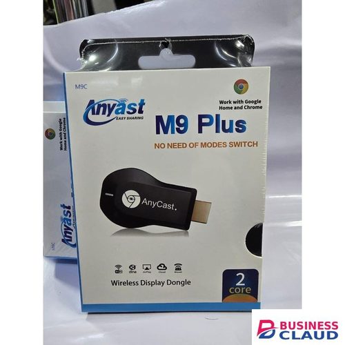 Anycast M9 Plus HDMI Wireless Display Dongle – Connect Smartphone to TV or Monitor for HD Viewing