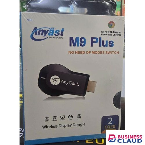Anycast M9 Plus 1080P Wireless HDMI Adapter – Screen Sharing Dongle for TV, Projector, and Monitor Streaming
