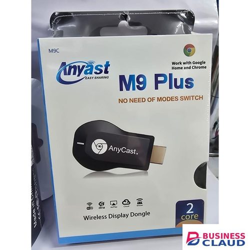 Anycast M9 Plus 1080P Wireless HDMI Dongle – Plug & Play TV, Monitor, Projector Screen Mirroring Adapter
