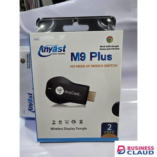 Anycast M9 Plus HDMI Wireless Adapter – TV, Projector, Monitor Screen Casting for Android & iPhone
