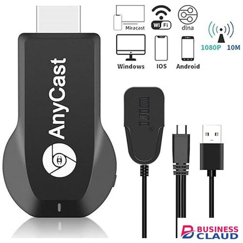 Anycast M9 Plus Wireless HDMI Adapter – Screen Sharing Dongle for TV, Projector, and Monitor Streaming
