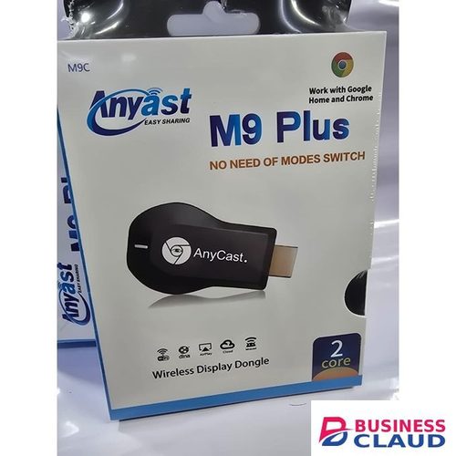 Anycast M9 Plus HDMI Screen Casting Device – Mirror Any Device To TV, Projector, Or Monitor Wirelessly
