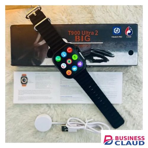 T900 Ultra 2 Big NFC Smart Watch - Bluetooth Call, Wireless Charging, Body Monitor, 2.2 inch HD Screen for iOS & Android