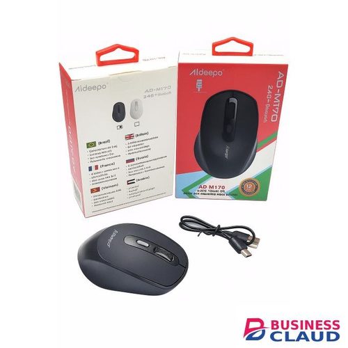 Aldeepo M170 Rechargeable Mouse with Inbuilt Bluetooth