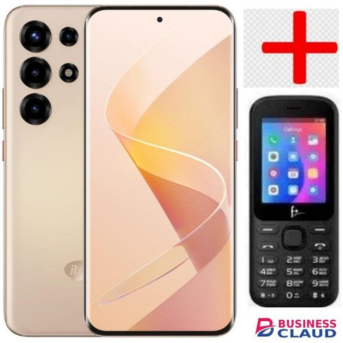 Itel SUPER 26 Ultra, (8GB ROM + 256GB RAM), 6.8" Inch, 144Hz, 3D Curved AMOLED Display, In-display fingerprint scanner, IP65, 6000mAh, Dual sim+KABAMBE