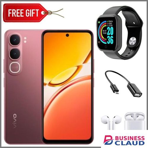 Vivo Y21d (6GB RAM + 128GB ROM) - 6500mAh 5-Year Health Battery, IP69+ Waterproof, 44W FlashCharge, 90Hz Display+Led Watch+Otg+Earpods