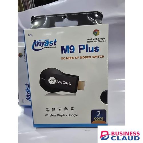 Anycast M9 Plus WiFi Wireless HDMI Display Receiver Full HD 1080p for Smartphones Tablets Laptops TV Projector Monitor Classroom and Office