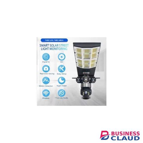 Solar Light New V380 4MP Solar Battery Powered Camera Solar Power CCTV 4G IP PTZ Dual Lens 3 Screens Camera And Street Light