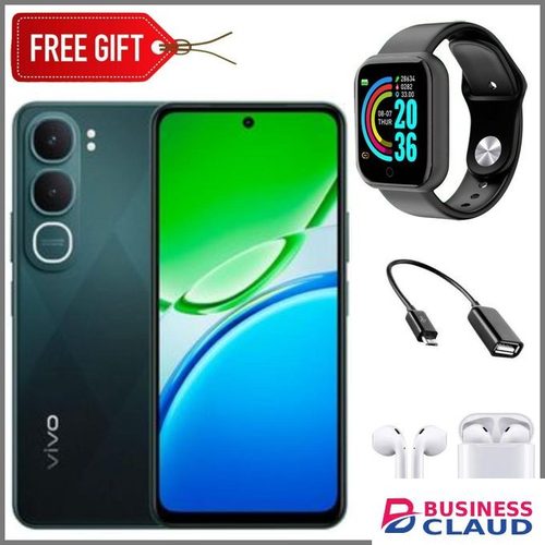 Vivo Y21d (4GB RAM + 128GB ROM) - 6500mAh 5-Year Health Battery, IP69+ Waterproof, 44W FlashCharge, 90Hz Display+Led Watch+Otg+Earpods