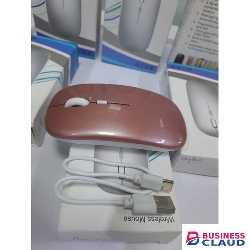 ROSE GOLD RECHARGABLE MOUSE WITH BLUETOOTH