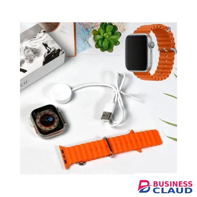 T800 Ultra Smart Watch - 1.9inch Display Answer/Make Call IP4 Waterproof 123 Sports Modes