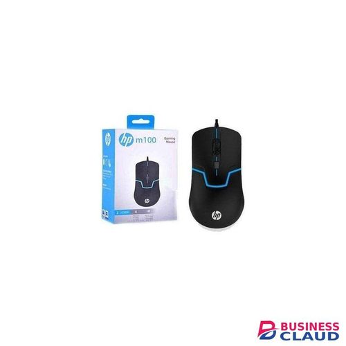 HP M100 Wired Gaming Optical Mouse With Backlit LED – Black