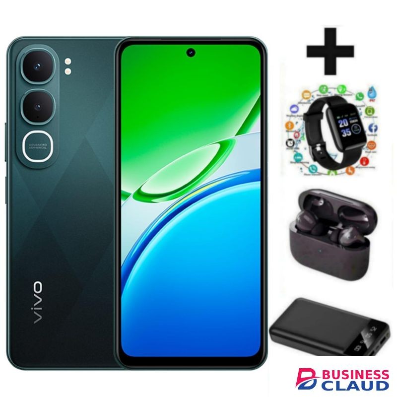 Vivo Y21d (4GB RAM + 128GB ROM) - 6500mAh 5-Year Health Battery, IP69+ Waterproof, 44W FlashCharge, 90Hz Display WATCH