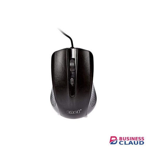 Enet Wired optical mouse with free mousepad
