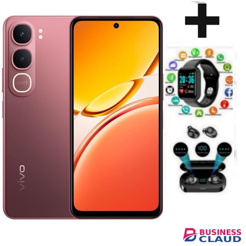 Vivo Y21d (4GB RAM + 128GB ROM) - 6500mAh 5-Year Health Battery, IP69+ Waterproof, 44W FlashCharge, 90Hz DisplaY WATCH F9