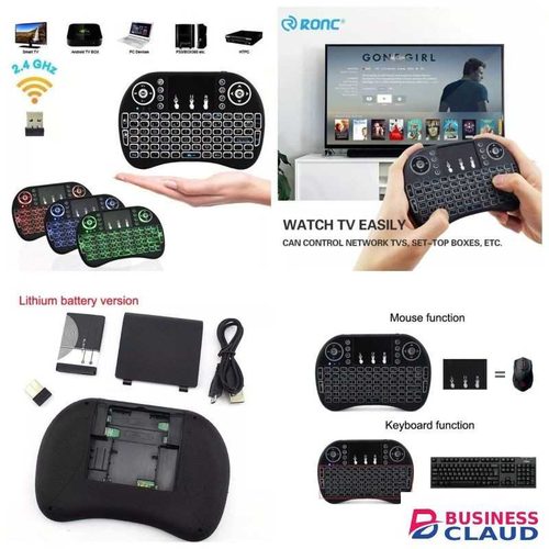 Wireless Bluetooth keyboard /mouse pad perfect for TV box /smart TVs /PS /android tv boxes