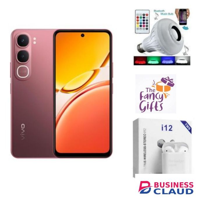 Vivo Y21d (6GB RAM + 128GB ROM) - 6500mAh 5-Year Health Battery, IP69+ Waterproof, 44W FlashCharge, 90Hz Display - (Music bulb pod )