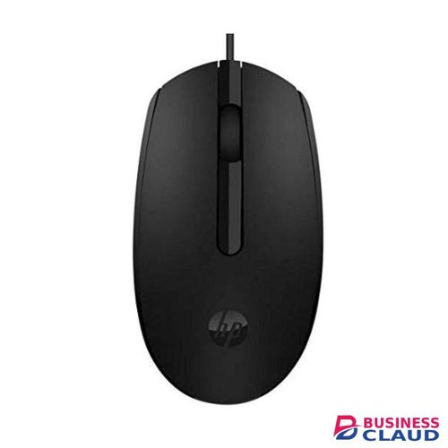 HP M10 USB Wired Mouse with 3 Buttons High Definition 1000DPI Optical Tracking and Ambidextrous Design - Black