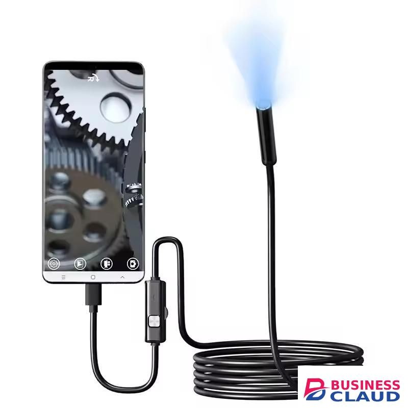 TYPE-C + Micro USB + USB A Endoscope Camera IP67 Waterproof 6 LEDs Adjustable USB Android Flexible Inspection Borescope Cameras for Phone PC
