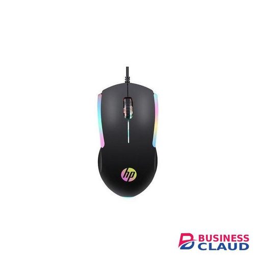 HP M160 USB Wired Gaming Optical Mouse with LED Backlight, 1000 DPI, 3 Buttons and Press Life Up to 3 Million Clicks - Black