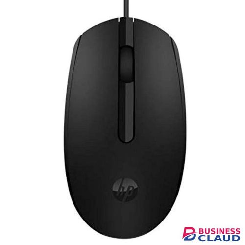 HP M10 Wired USB Mouse with 3 Buttons High Definition 1000DPI Optical Tracking and Ambidextrous Design - 6CB80PA