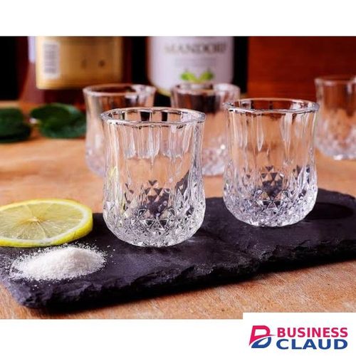 Short diamond glass 6pcs
