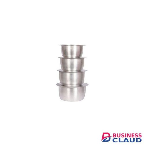 Aluminium Sufurias Stackable Cooking Pots With Lids 4 Pcs