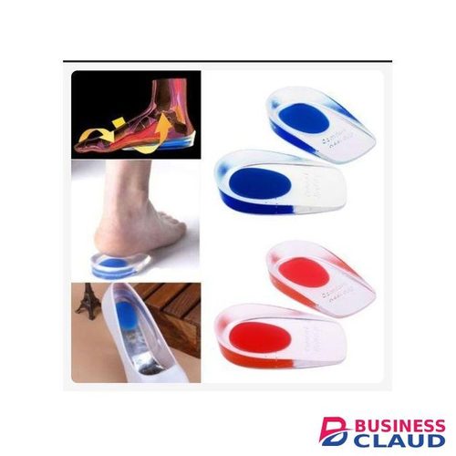 SHARE THIS PRODUCT Silicone Heel Cup Pads For Bone Spurs Pain Relief Protectors Of Your Sore Or Bruised Feet Best Insole Gels Treatment