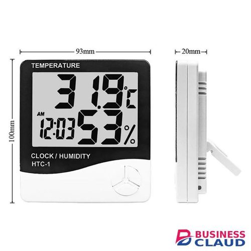 Htc HTC-1 Digital Indoor Thermometer - Hygrometer & Humidity Meter