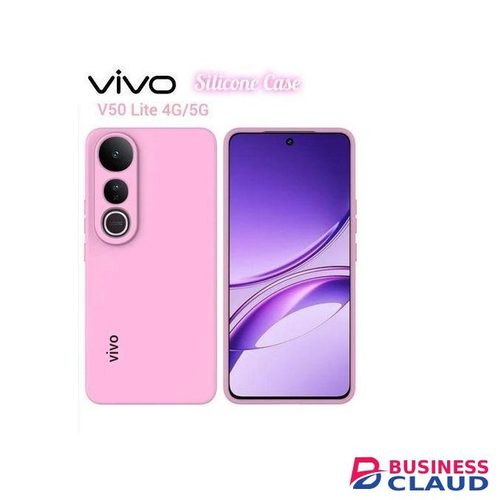 Cool Cases V50 lite Soft Silicone Back Cover, Shockproof, Slim Fit Protective Case