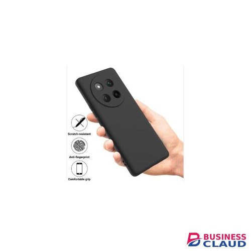 Honor X60 Pro Phone Cover, Soft Silicone Shockproof Back Case, Slim Fit Protective Phone Case with All-Round Protection and Anti-Slip Grip (Black)