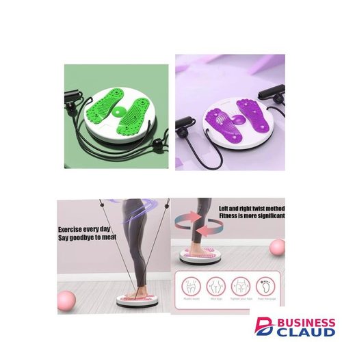 Yoga twisting disc plate