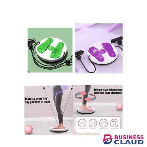 Yoga twisting disc plate in Out-triple-output-led-torch